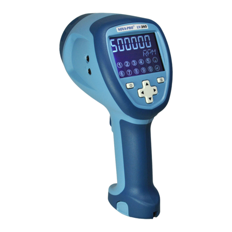 MONARCH INSTRUMENT Nova-Pro UV365 instruction manual
