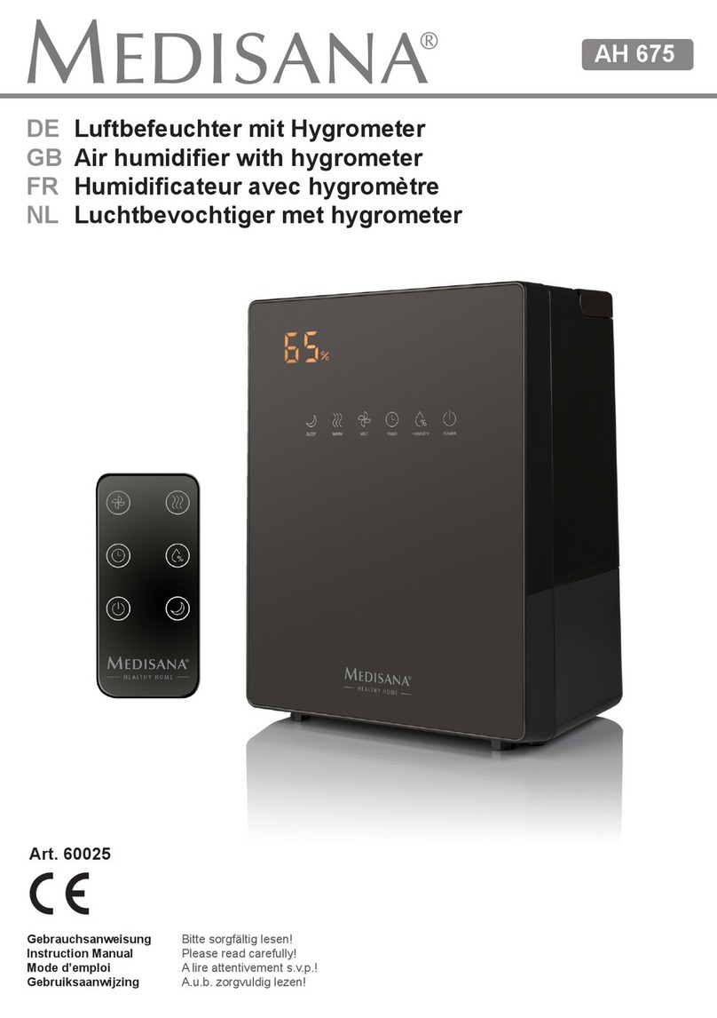 Medisana AH 675 instruction manual