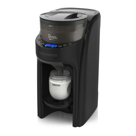 Baby Brezza Formula Pro Advanced WiFi Instructions for set-up, use and cleaning