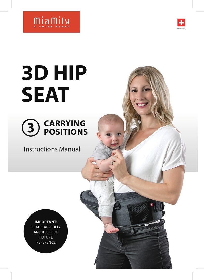 Miamily 3D Hip Seat instruction manual