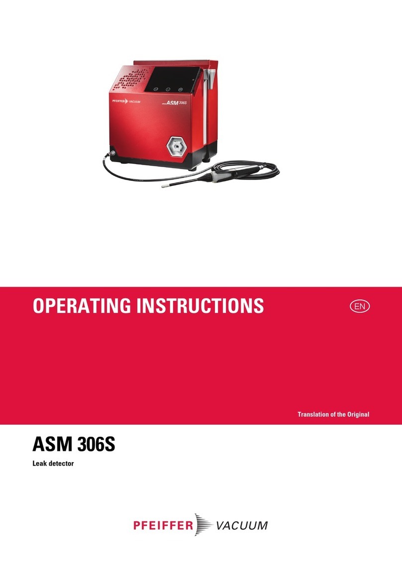 Pfeiffer Vacuum ASM 306S operating instructions