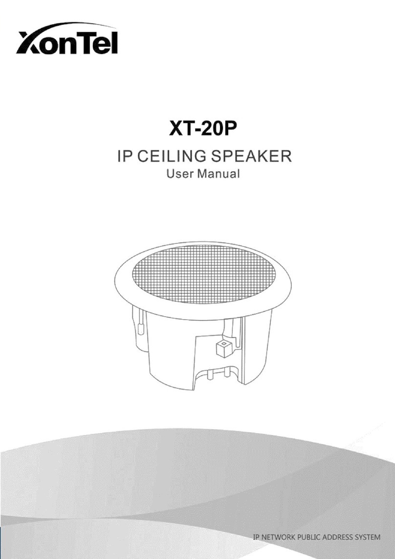 XONTEL XT-20P user manual