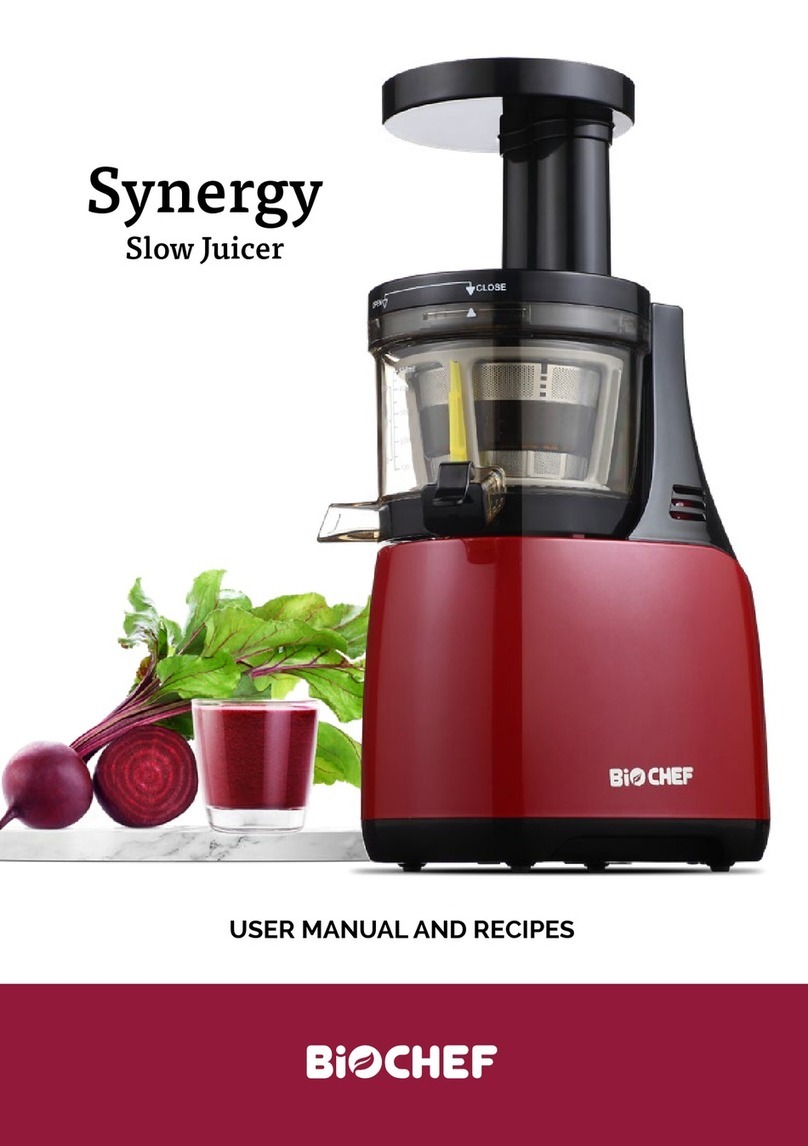 Biochef Synergy User manual