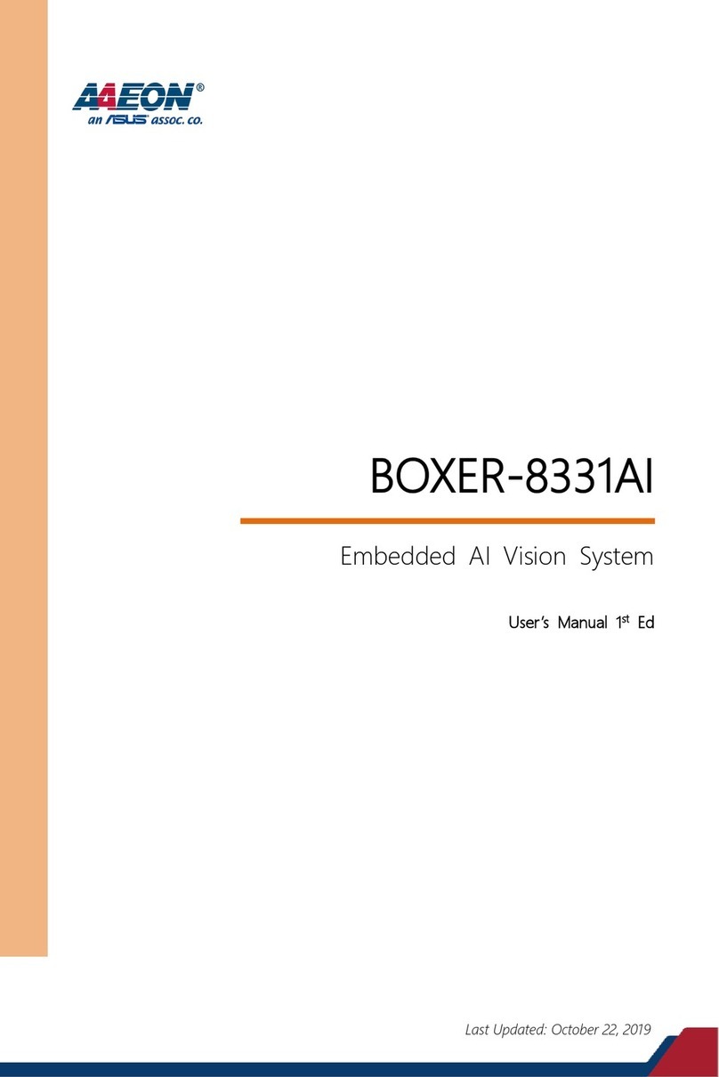 Asus Aaeon BOXER-8331AI user manual