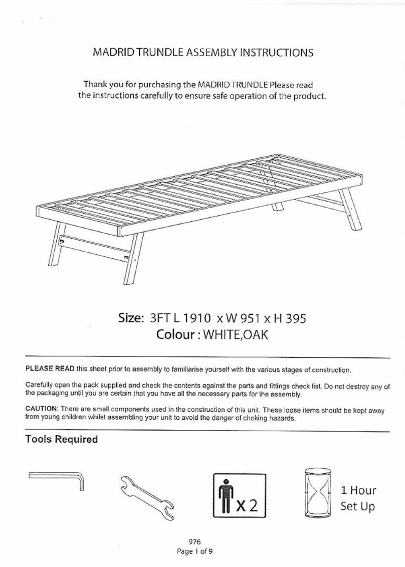 GFW Madrid Trundle User manual GFW Madrid Trundle User manual