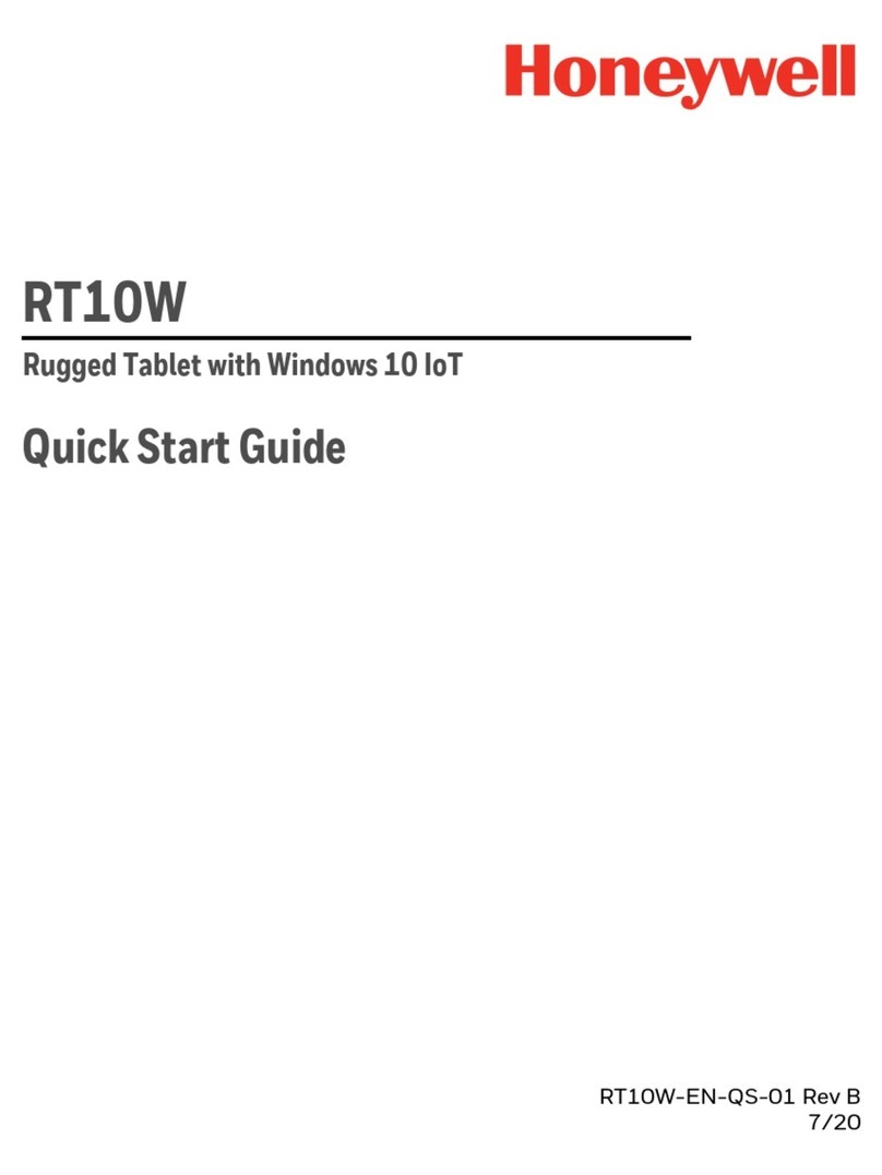 Honeywell RT10W User manual Honeywell RT10W User manual