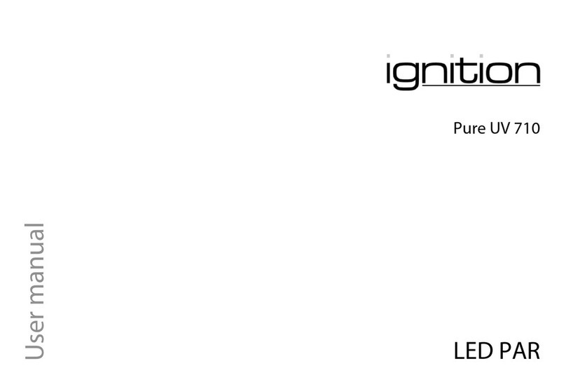 thomann Ignition Pure UV 710 User manual