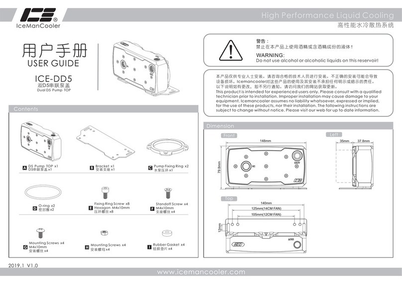 IceManCooler ICE-DD5 user guide