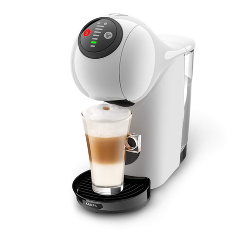 Krups Nescafe Dolce Gusto Genio S Touch User manual Krups Nescafe Dolce Gusto Genio S Touch User manual