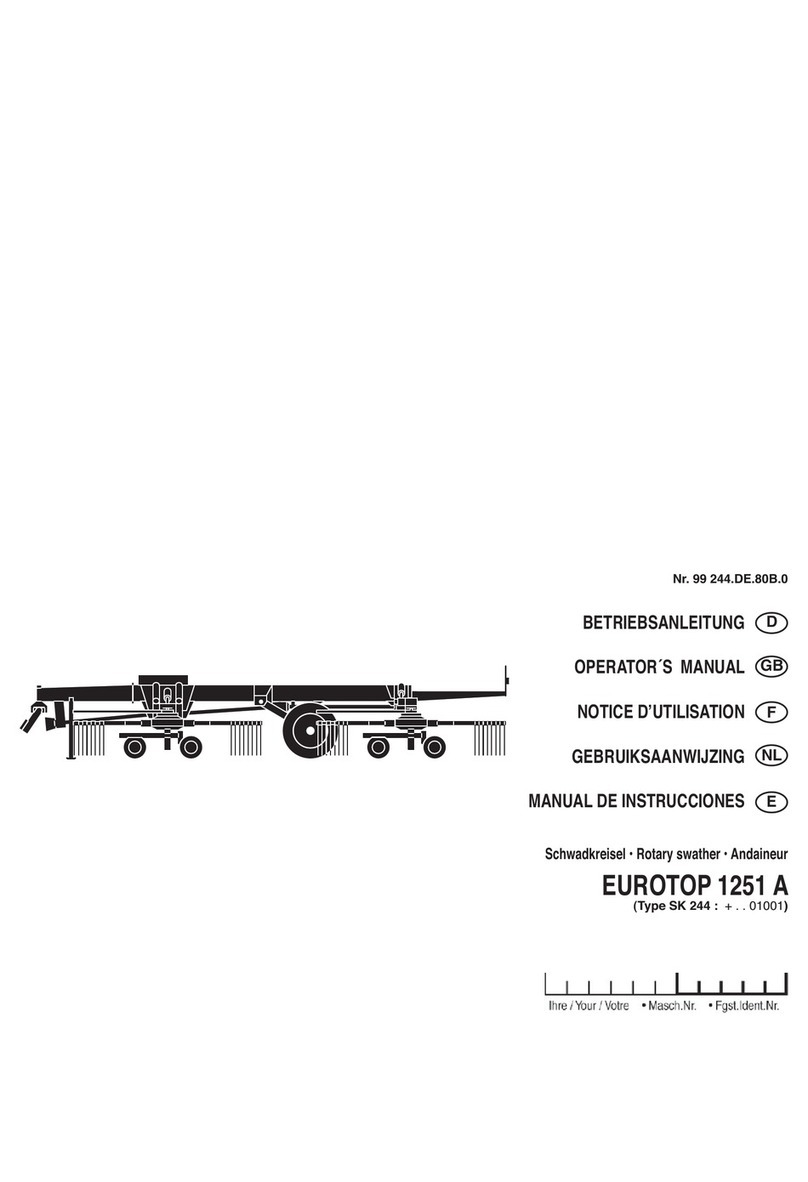 Poettinger EUROTOP 1251 A Operator's manual