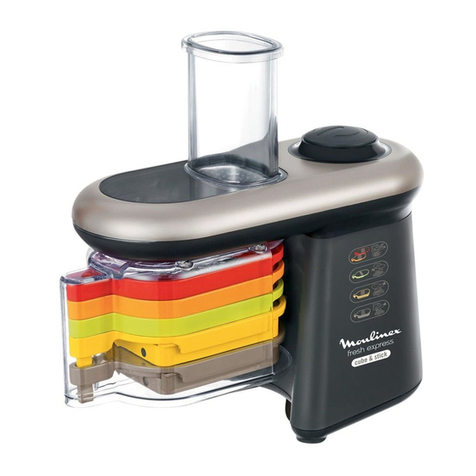 Moulinex Fresh Express Cube & Stick User manual