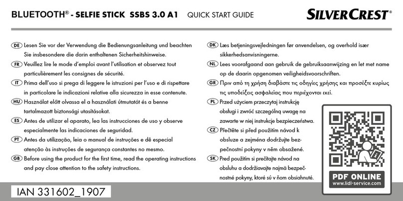 Silvercrest SSBS 3.0 A1 quick start guide