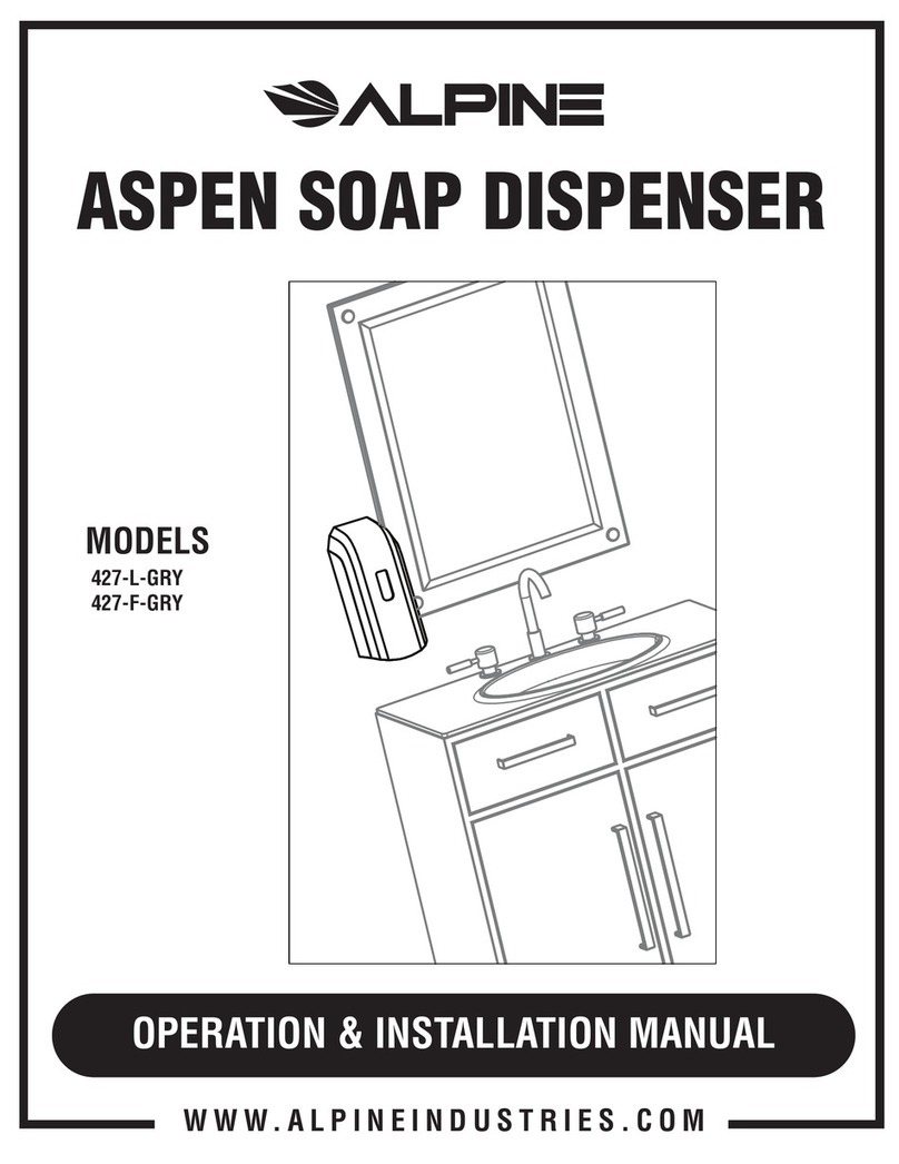 Alpine ASPEN 427-L-GRY User manual