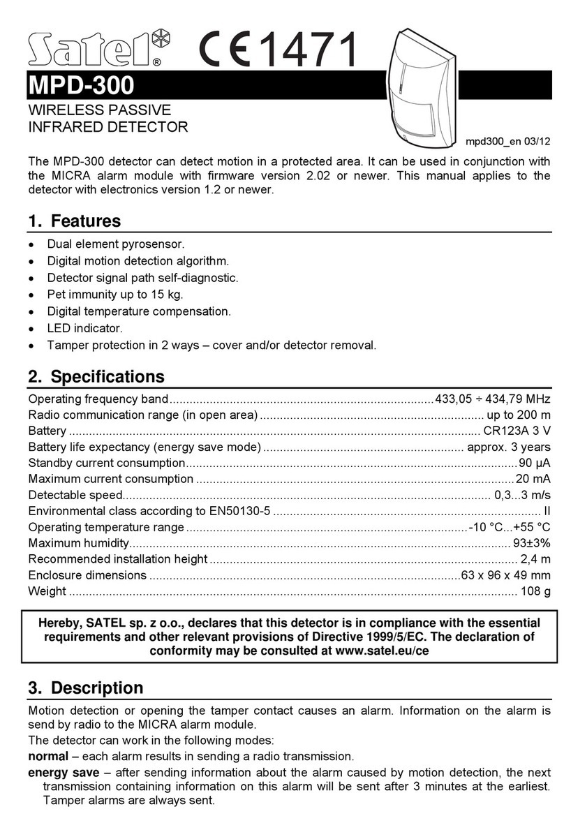Satelco MPD-300 manual