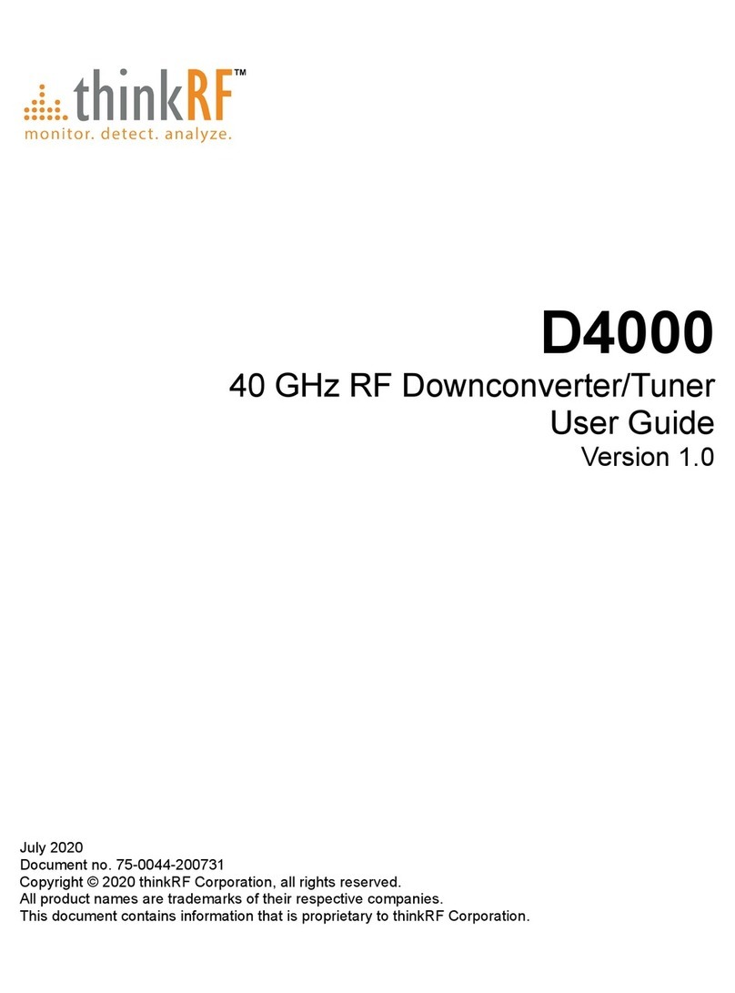 ThinkRF D4000 user guide
