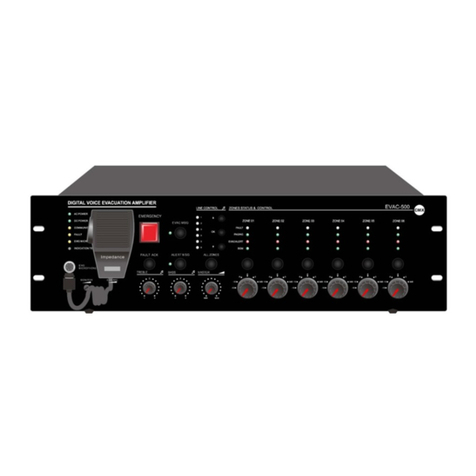 CMX EVAC-500 User manual