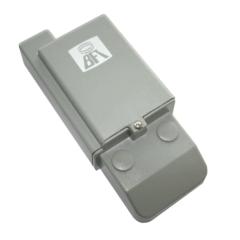 BFT Clonix 2E Owner's manual