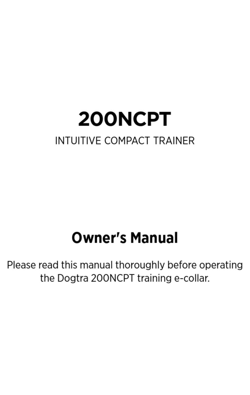 Dogtra 200NCPT owner's manual