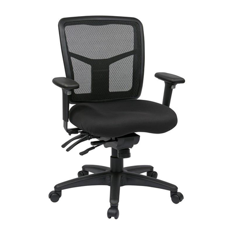 Office Star Pro-Line II 92893 User manual