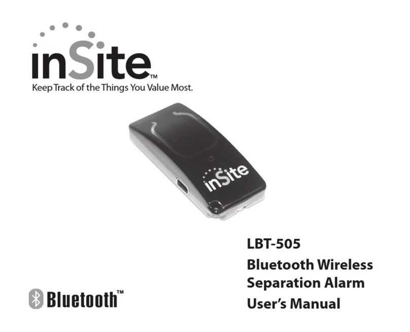 InSite LBT-505 user manual