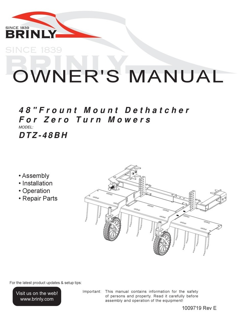 Brinly DTZ-48BH owner's manual
