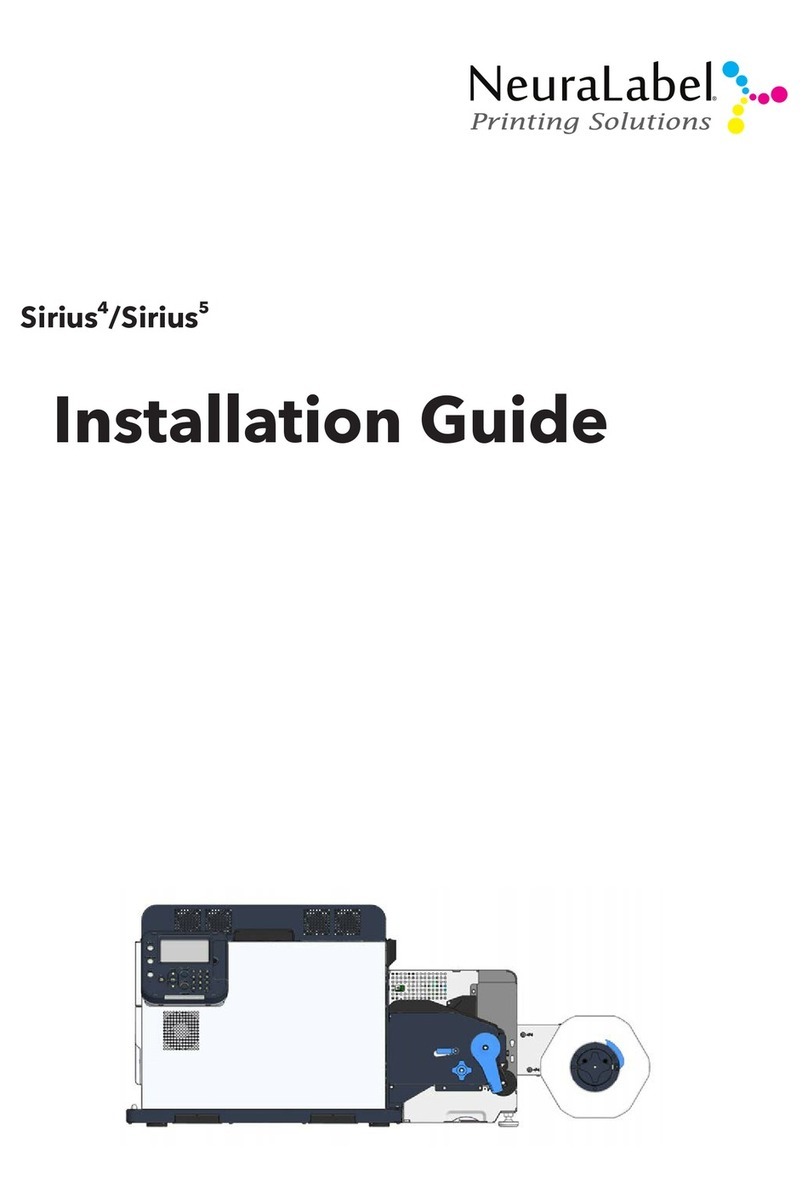 NeuraLabel Sirius 4 User manual NeuraLabel Sirius 4 User manual