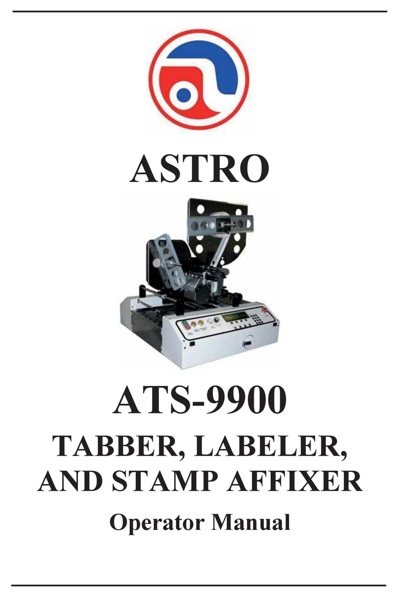 ASTRO ATS-9900 Operator's manual