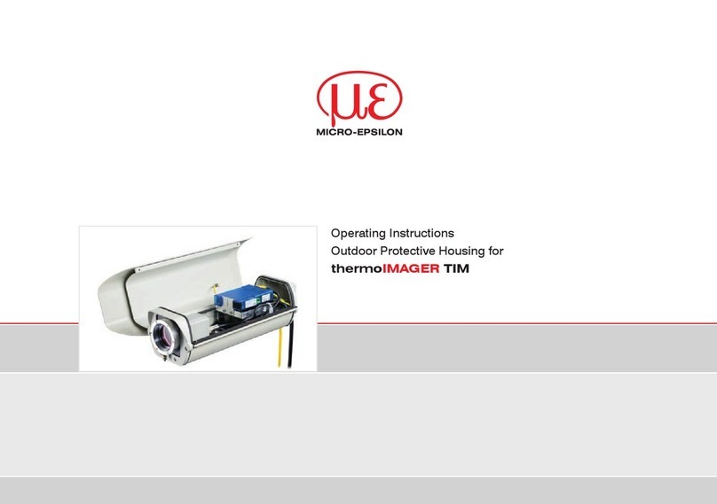 MICRO-EPSILON Outdoor protective housing operating instructions