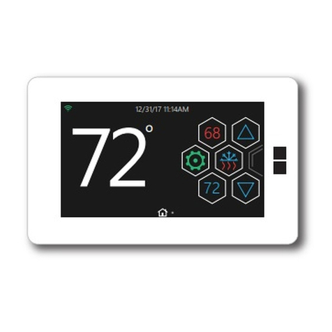 Johnson Controls Hx 3 S1-THXU430W User manual