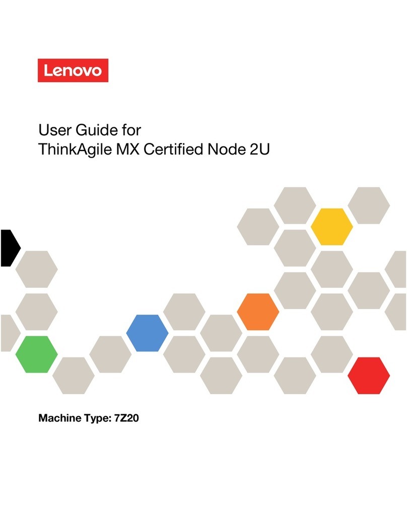 Lenovo ThinkAgile MX Certified Node 2U User manual