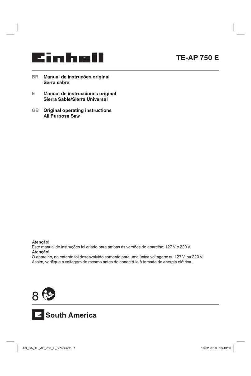 EINHELL TE-AP 750 E User manual