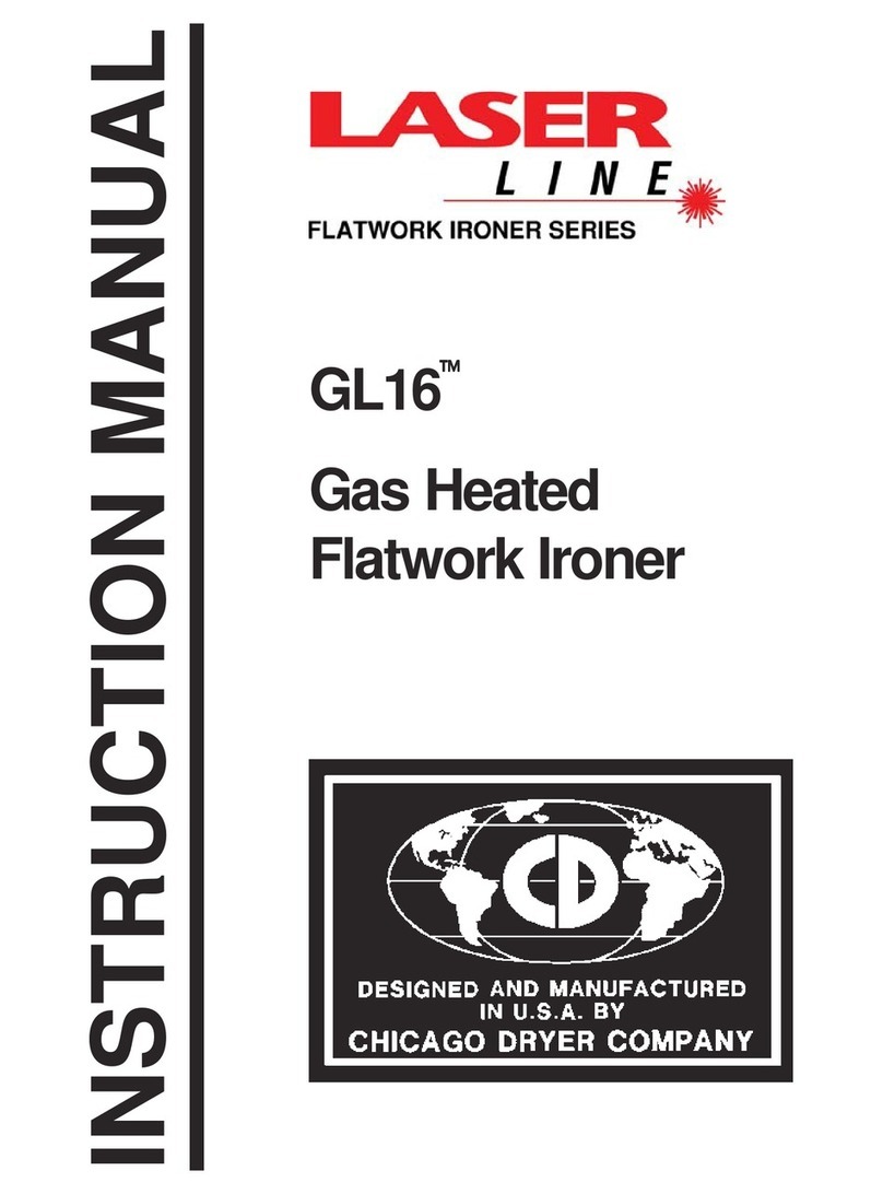 LaserLine Flatwork Ironer Series User manual