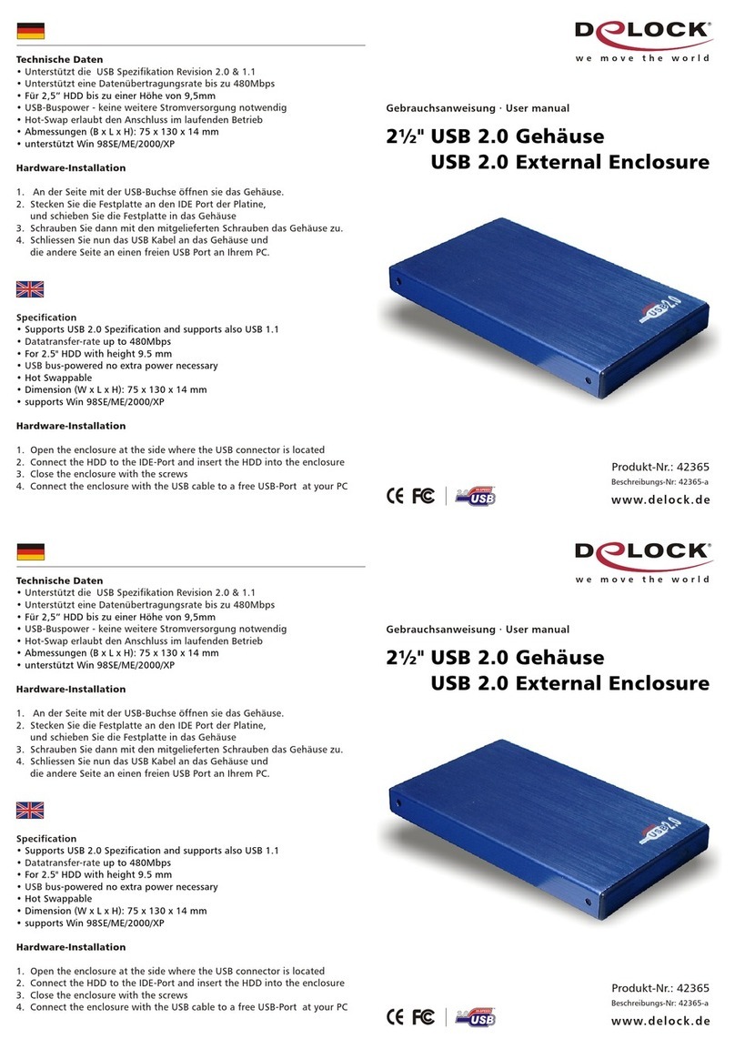 DeLOCK 42365 user manual