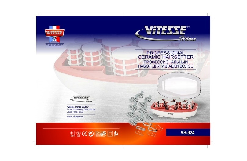Vitesse Home VS-924 quick start guide