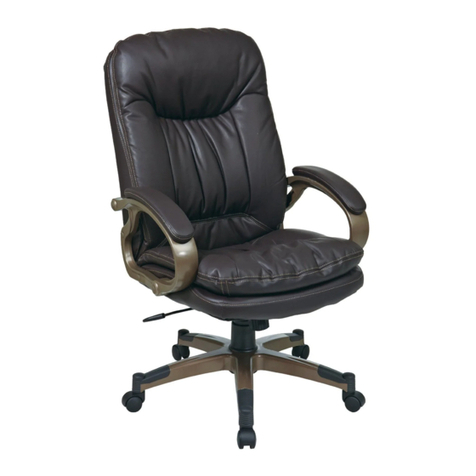 Office Star Products ECH83501 operating instructions