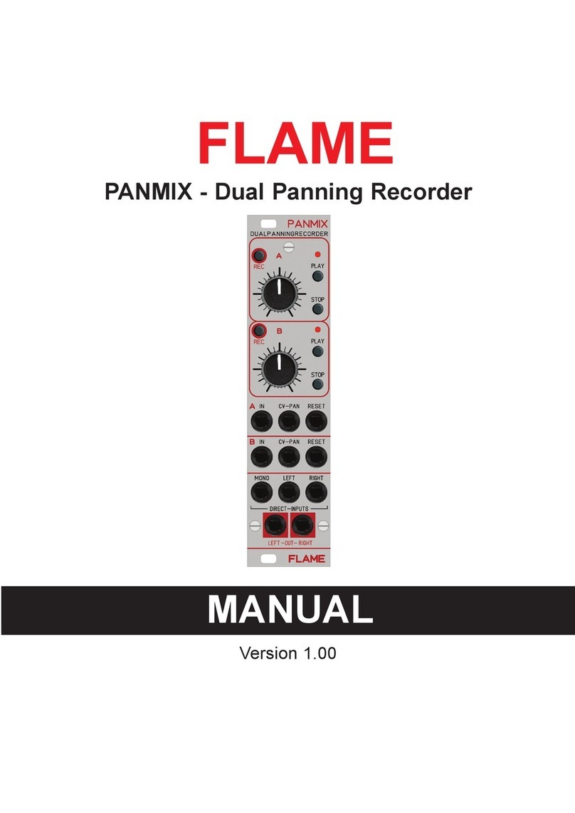 Flame PANMIX manual Flame PANMIX manual
