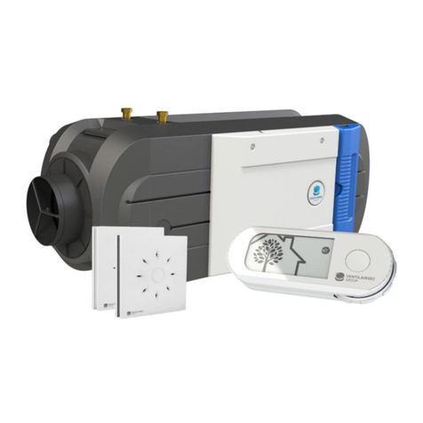 VENTILAIRSEC VMI PUREVENT VISION'R user manual
