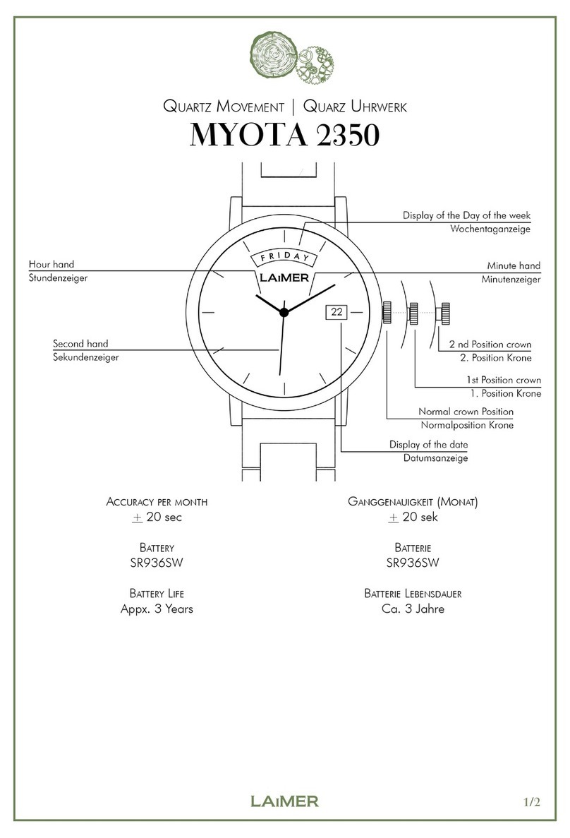 LAIMER MYOTA 2350 instruction manual