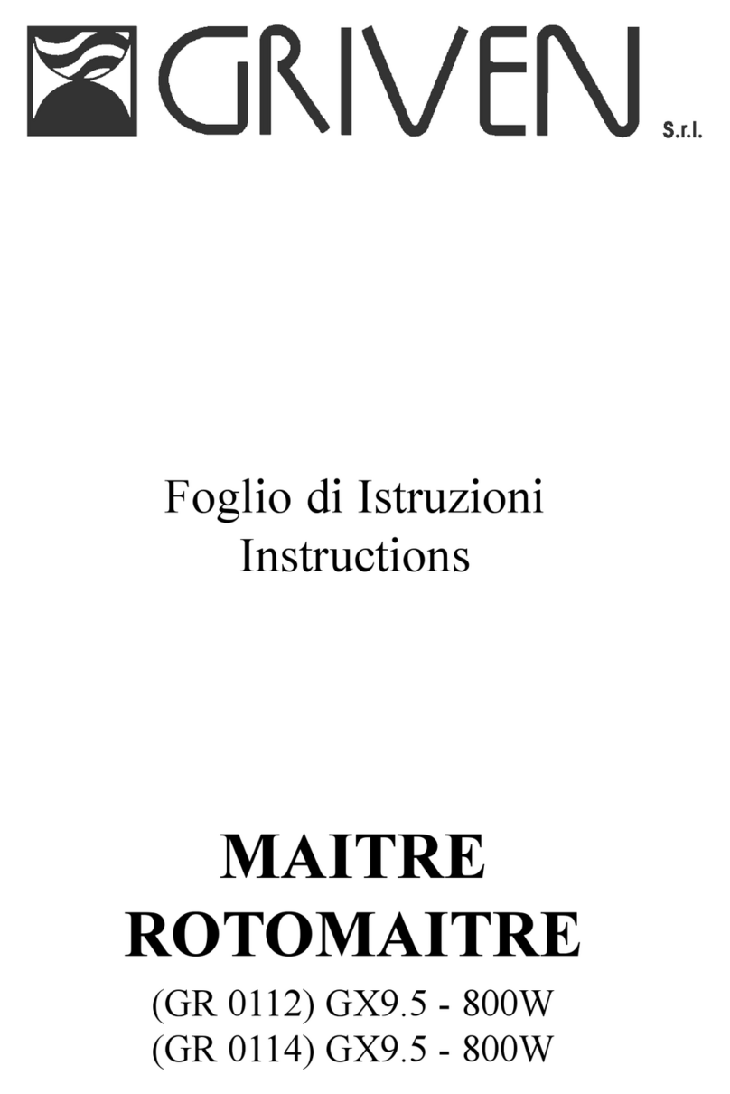 Griven MAITRE User manual