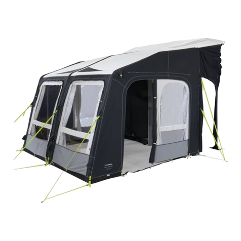 Dometic Kampa RALLY AIR ALL-SEASON 330 D/A User manual