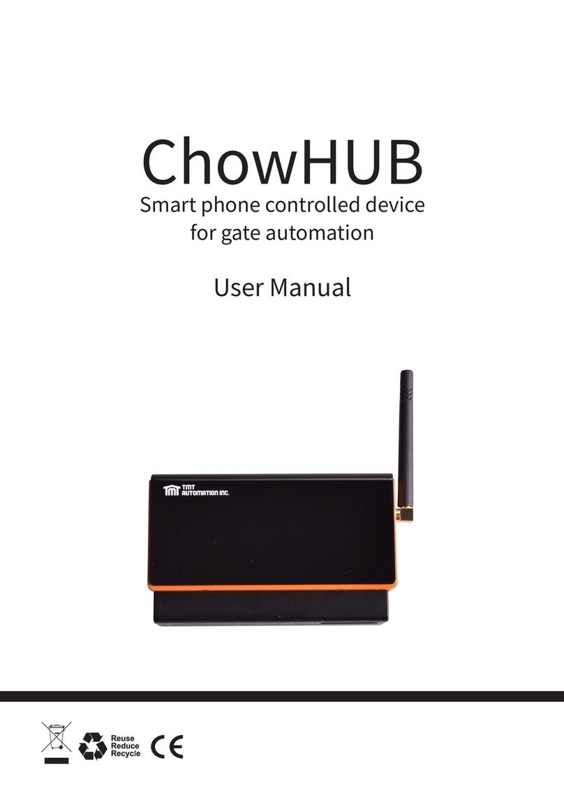 TMT Automation ChowHUB user manual