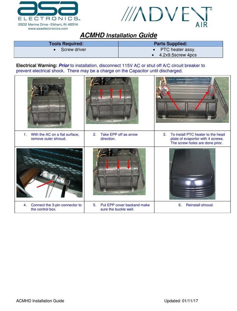 ASA Electronics Advent air ACMHD installation guide