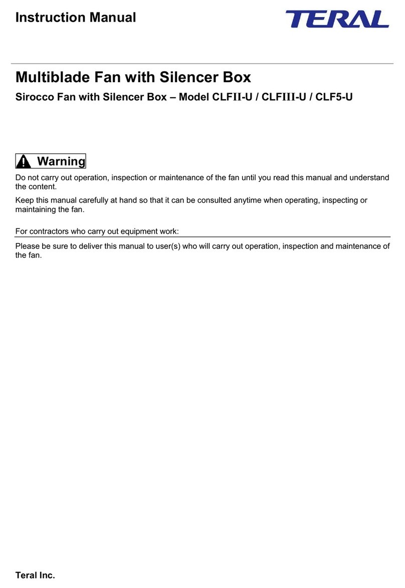Teral CLFII-U User manual