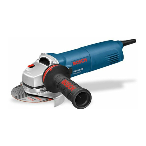 Bosch GWS 7-115 User manual