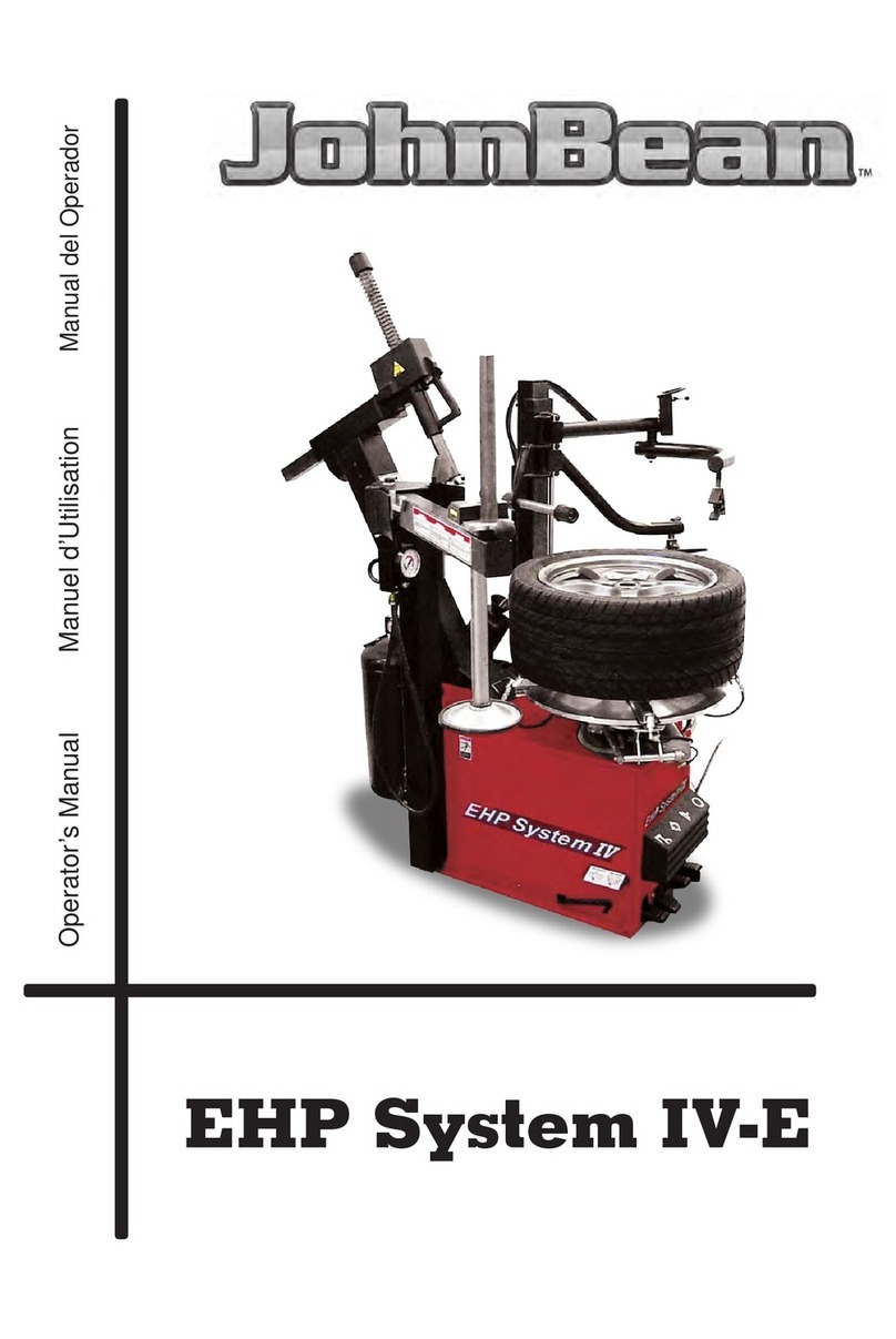 John Bean EHP System IV-E Operator's manual