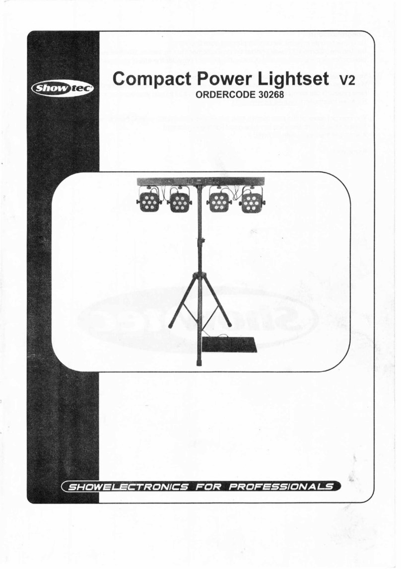 Show Tec Compact Power Lightset V2 user manual