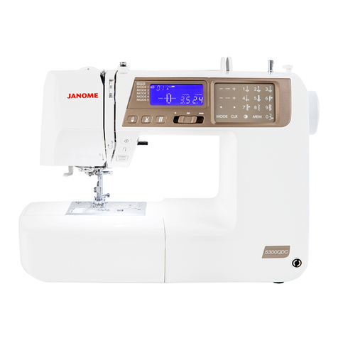 Janome 5300QDC Instruction book