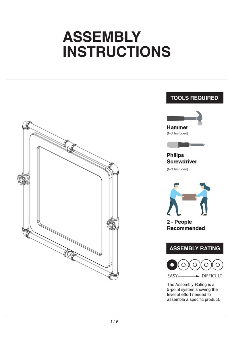 Furniture of America FGI-18807C25 Assembly instructions