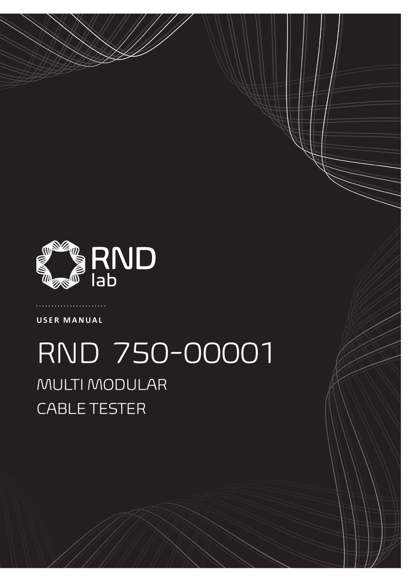 RND lab 750-00001 user manual