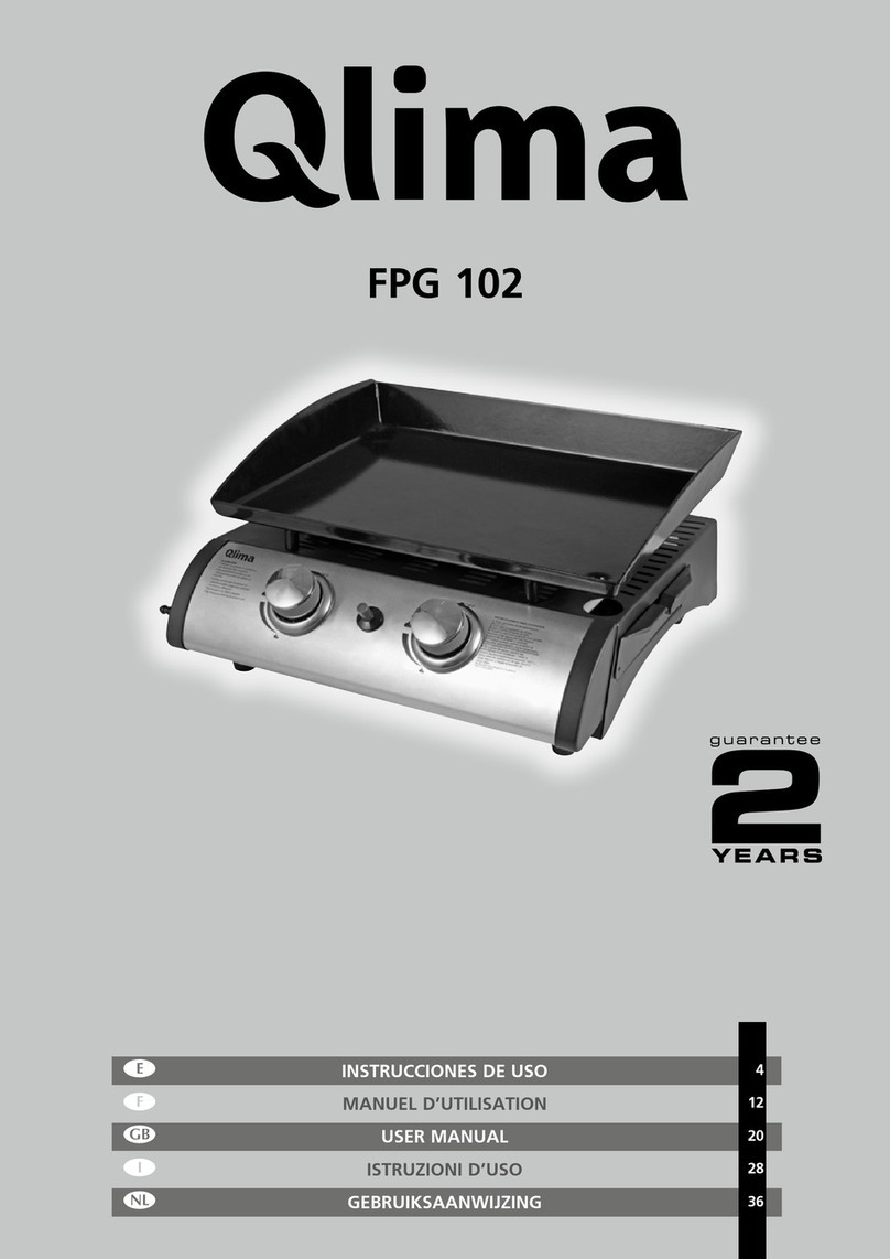 Qlima FPG 102 User manual